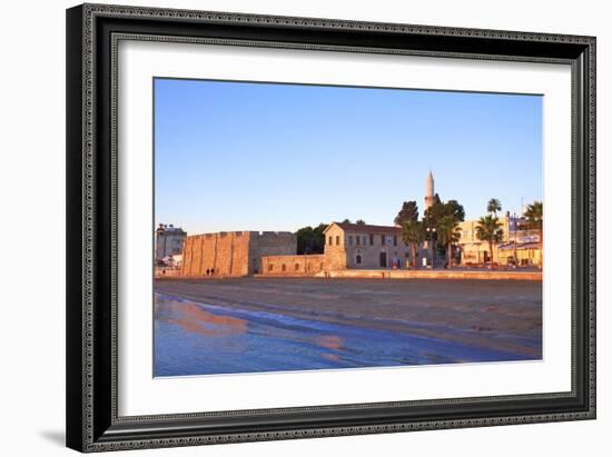 Larnaka Fort, Medieval Museum and Mosque, Larnaka, Cyprus, Eastern Mediterranean Sea, Europe-Neil Farrin-Framed Photographic Print