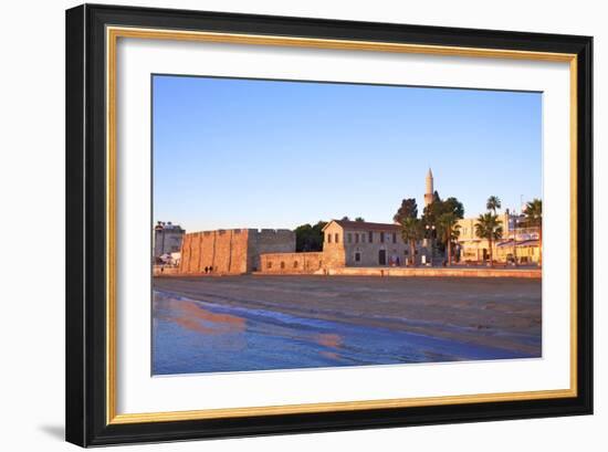 Larnaka Fort, Medieval Museum and Mosque, Larnaka, Cyprus, Eastern Mediterranean Sea, Europe-Neil Farrin-Framed Photographic Print