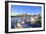 Larnaka Harbour, Larnaka, Cyprus, Eastern Mediterranean Sea, Europe-Neil Farrin-Framed Photographic Print