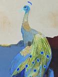 Peacock Transition II-Larry Foregard-Mounted Art Print