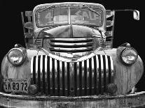 Chevy Grill Blue-Larry Hunter-Photographic Print