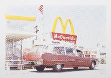 IX - McDonald's (Side View) from One Culture Under God-Larry Stark-Framed Serigraph