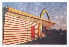 IX - McDonald's (Side View) from One Culture Under God-Larry Stark-Framed Serigraph