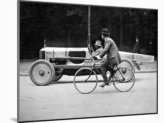 Lartigue: Automobile, 1912-Henri Lartigue-Mounted Giclee Print