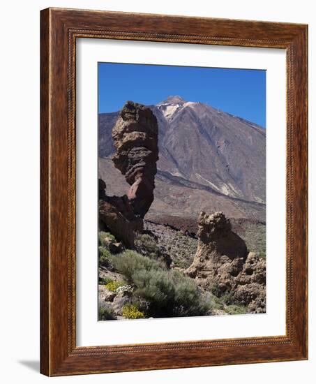 Las Canadas, Parque Nacional Del Teide, UNESCO World Heritage Site, Tenerife, Canary Islands, Spain-Hans Peter Merten-Framed Photographic Print