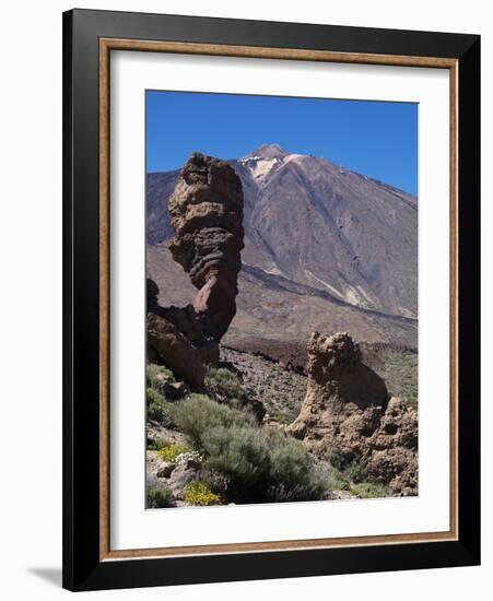 Las Canadas, Parque Nacional Del Teide, UNESCO World Heritage Site, Tenerife, Canary Islands, Spain-Hans Peter Merten-Framed Photographic Print