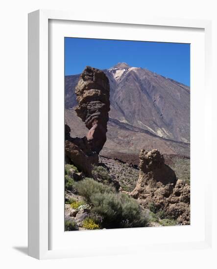 Las Canadas, Parque Nacional Del Teide, UNESCO World Heritage Site, Tenerife, Canary Islands, Spain-Hans Peter Merten-Framed Photographic Print