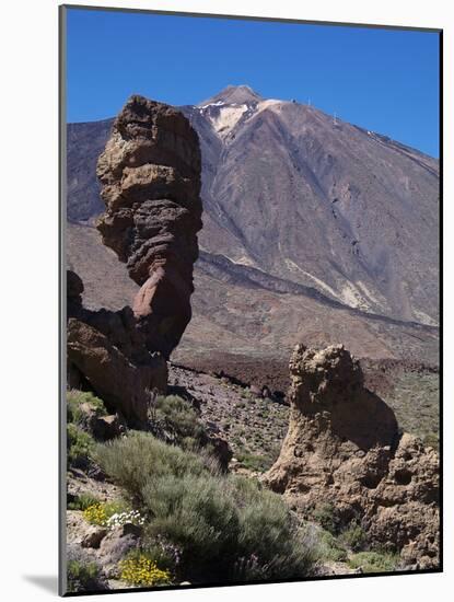 Las Canadas, Parque Nacional Del Teide, UNESCO World Heritage Site, Tenerife, Canary Islands, Spain-Hans Peter Merten-Mounted Photographic Print