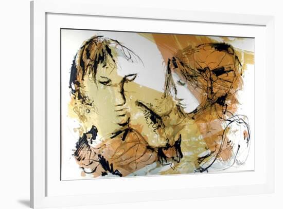 Las dos Mujeres-Gino Hollander-Framed Collectable Print