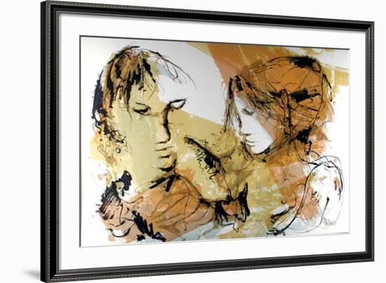 Las dos Mujeres-Gino Hollander-Framed Collectable Print