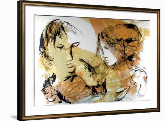 Las dos Mujeres-Gino Hollander-Framed Collectable Print