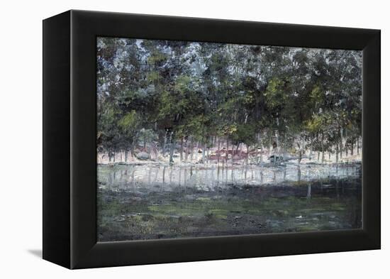 Las Fuentes de Tialpan-Joaquin Clausell-Framed Premier Image Canvas