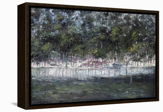 Las Fuentes de Tialpan-Joaquin Clausell-Framed Premier Image Canvas