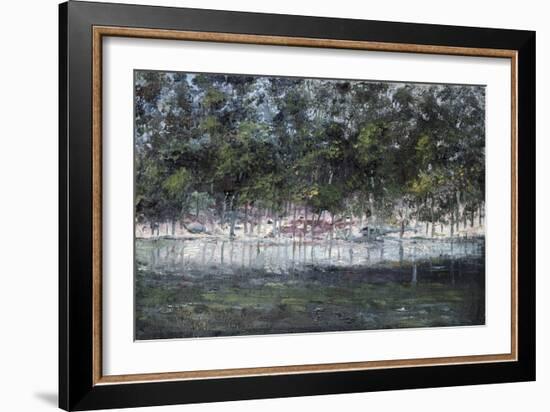 Las Fuentes de Tialpan-Joaquin Clausell-Framed Giclee Print