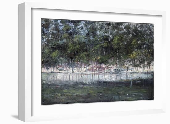 Las Fuentes de Tialpan-Joaquin Clausell-Framed Giclee Print