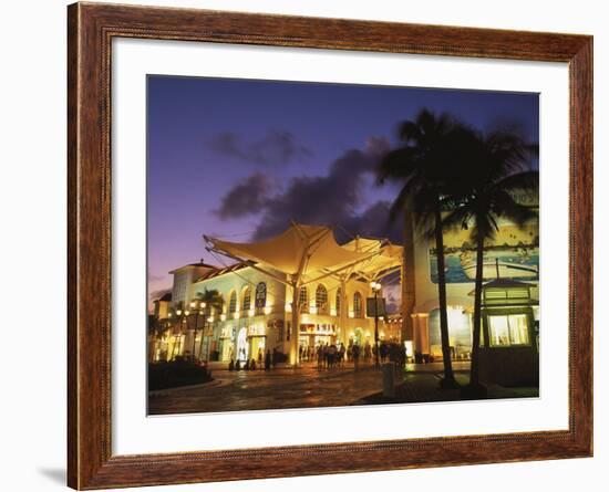 Las Islas Shopping Center, Cancun, Mexico-Walter Bibikow-Framed Photographic Print