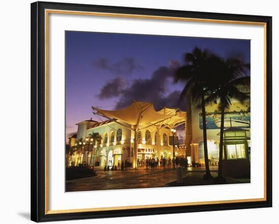 Las Islas Shopping Center, Cancun, Mexico-Walter Bibikow-Framed Photographic Print