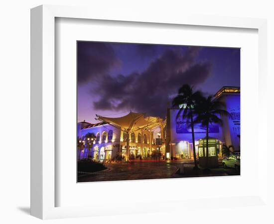 Las Islas Shopping Center, Cancun, Mexico-Walter Bibikow-Framed Photographic Print