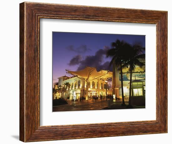 Las Islas Shopping Center, Cancun, Mexico-Walter Bibikow-Framed Photographic Print