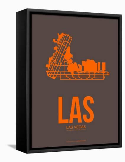 Las Las Vegas Poster 1-NaxArt-Framed Stretched Canvas