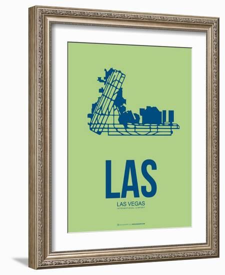 Las  Las Vegas Poster 2-NaxArt-Framed Art Print