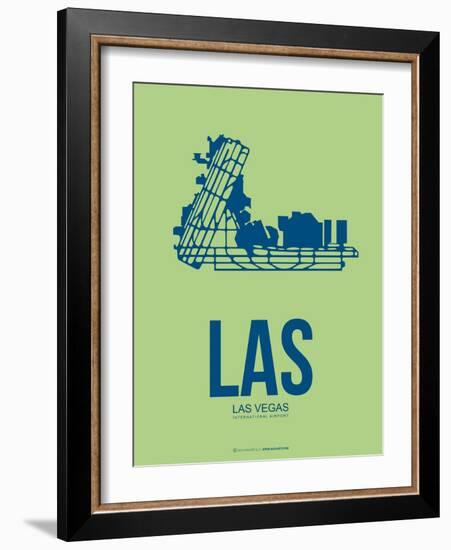 Las  Las Vegas Poster 2-NaxArt-Framed Art Print