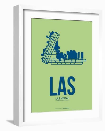 Las  Las Vegas Poster 2-NaxArt-Framed Art Print