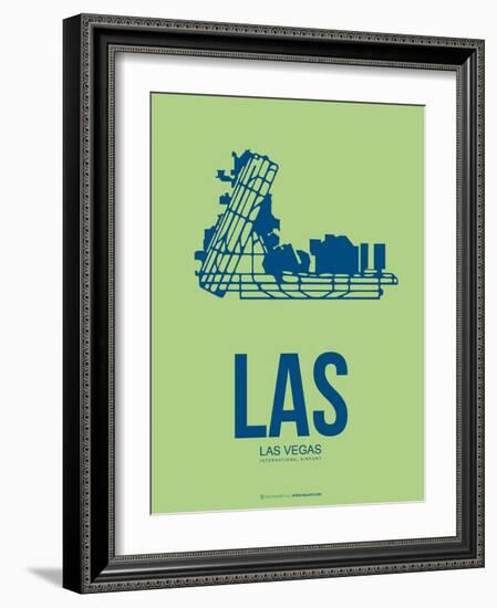 Las  Las Vegas Poster 2-NaxArt-Framed Art Print