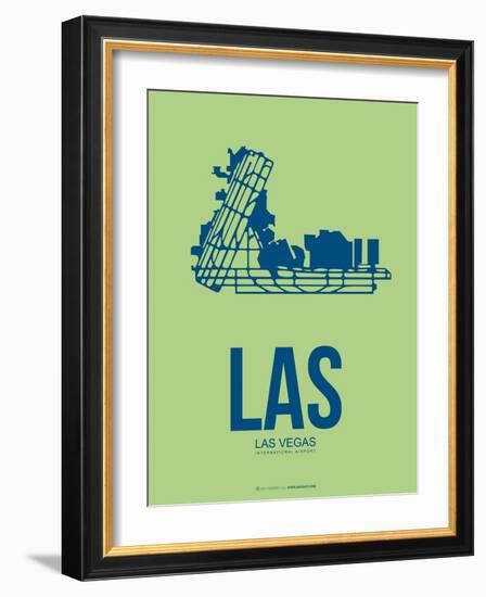 Las  Las Vegas Poster 2-NaxArt-Framed Art Print