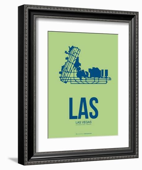 Las  Las Vegas Poster 2-NaxArt-Framed Art Print