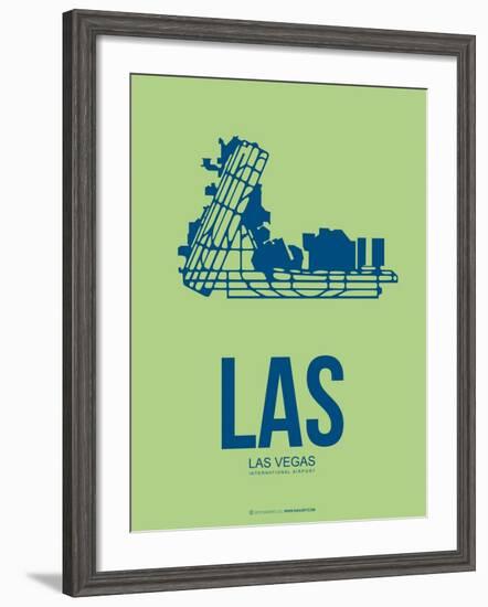 Las  Las Vegas Poster 2-NaxArt-Framed Art Print