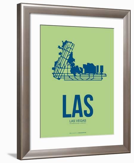 Las  Las Vegas Poster 2-NaxArt-Framed Art Print