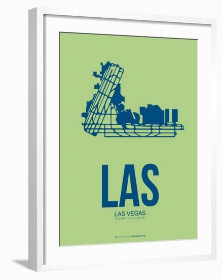 Las  Las Vegas Poster 2-NaxArt-Framed Art Print