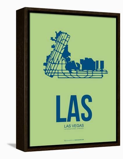 Las  Las Vegas Poster 2-NaxArt-Framed Stretched Canvas