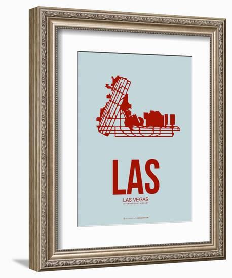 Las  Las Vegas Poster 3-NaxArt-Framed Art Print