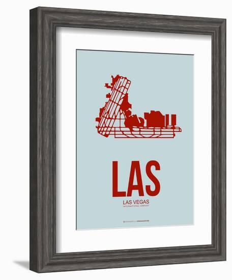 Las  Las Vegas Poster 3-NaxArt-Framed Art Print