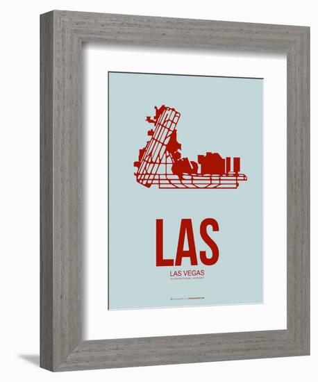 Las  Las Vegas Poster 3-NaxArt-Framed Art Print