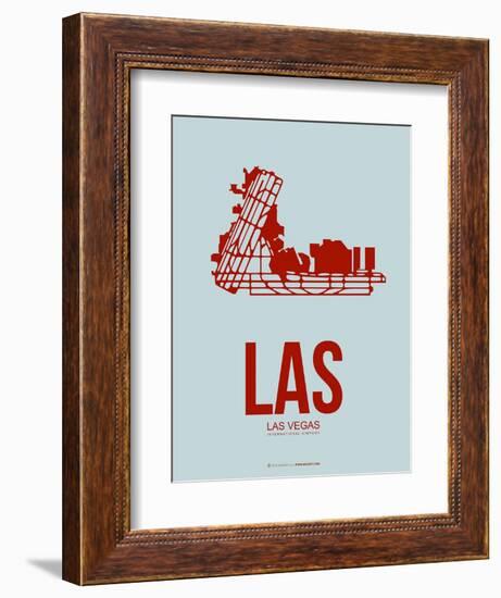 Las  Las Vegas Poster 3-NaxArt-Framed Art Print