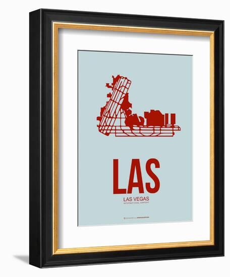 Las  Las Vegas Poster 3-NaxArt-Framed Art Print