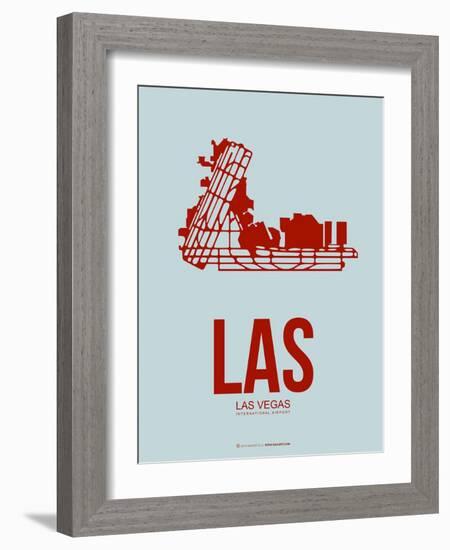 Las  Las Vegas Poster 3-NaxArt-Framed Art Print