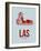 Las  Las Vegas Poster 3-NaxArt-Framed Art Print