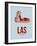 Las  Las Vegas Poster 3-NaxArt-Framed Art Print