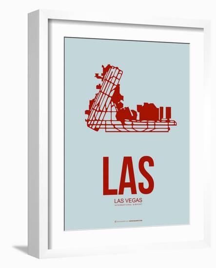 Las  Las Vegas Poster 3-NaxArt-Framed Art Print