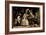 Las Meninas, Detail of the Lower Half of the Family of Philip IV (1605-65) of Spain, 1656-Diego Velazquez-Framed Giclee Print