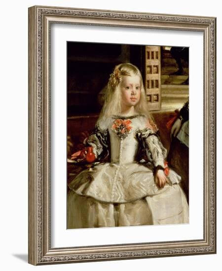 Las Meninas or the Family of Philip Iv, C.1656-Diego Velazquez-Framed Giclee Print