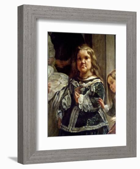 Las Meninas or the Family of Philip Iv, C.1656-Diego Velazquez-Framed Giclee Print