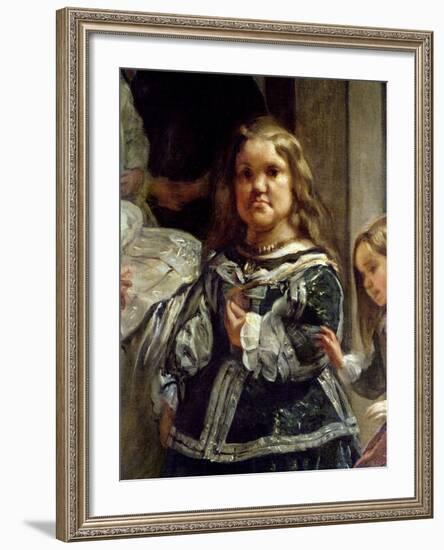 Las Meninas or the Family of Philip Iv, C.1656-Diego Velazquez-Framed Giclee Print