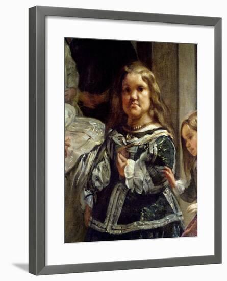 Las Meninas or the Family of Philip Iv, C.1656-Diego Velazquez-Framed Giclee Print