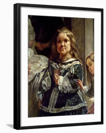 Las Meninas or the Family of Philip Iv, C.1656-Diego Velazquez-Framed Giclee Print