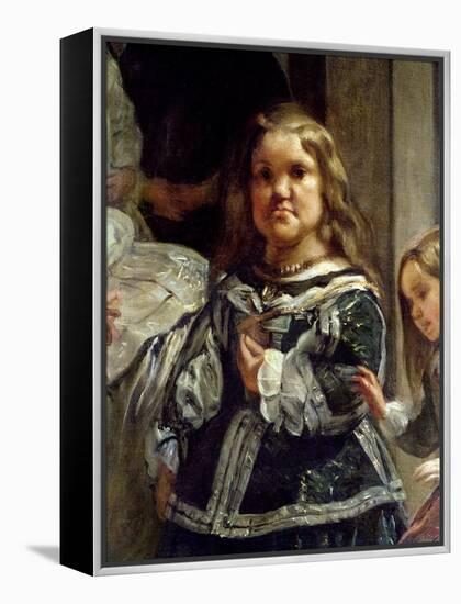 Las Meninas or the Family of Philip Iv, C.1656-Diego Velazquez-Framed Premier Image Canvas